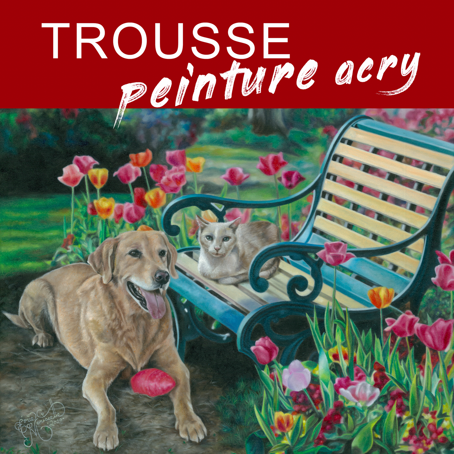 Trousse peinture acry